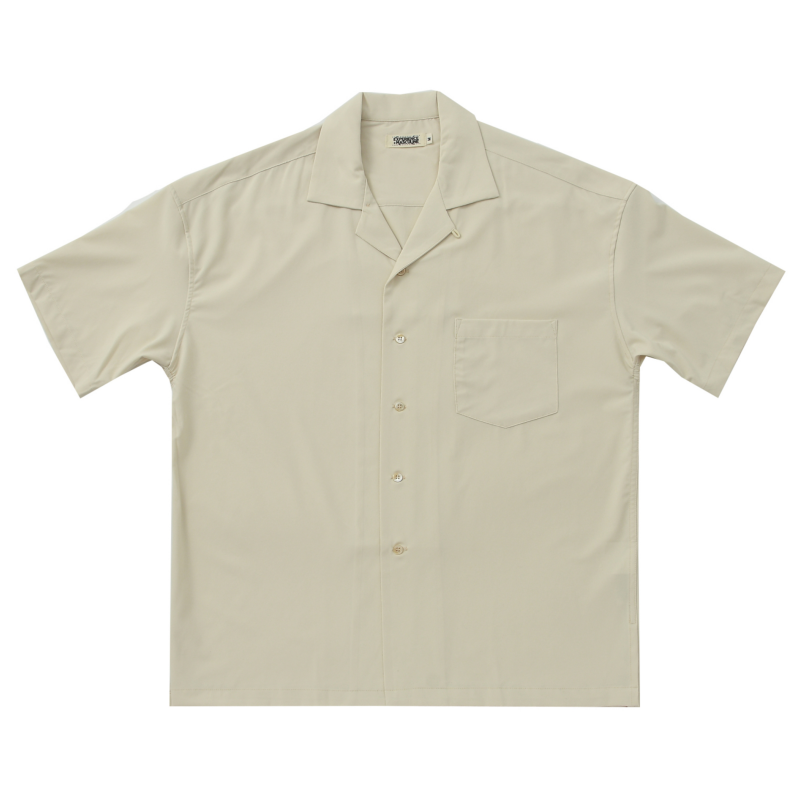 Men's Camp Collar Shirt Short Sleeves