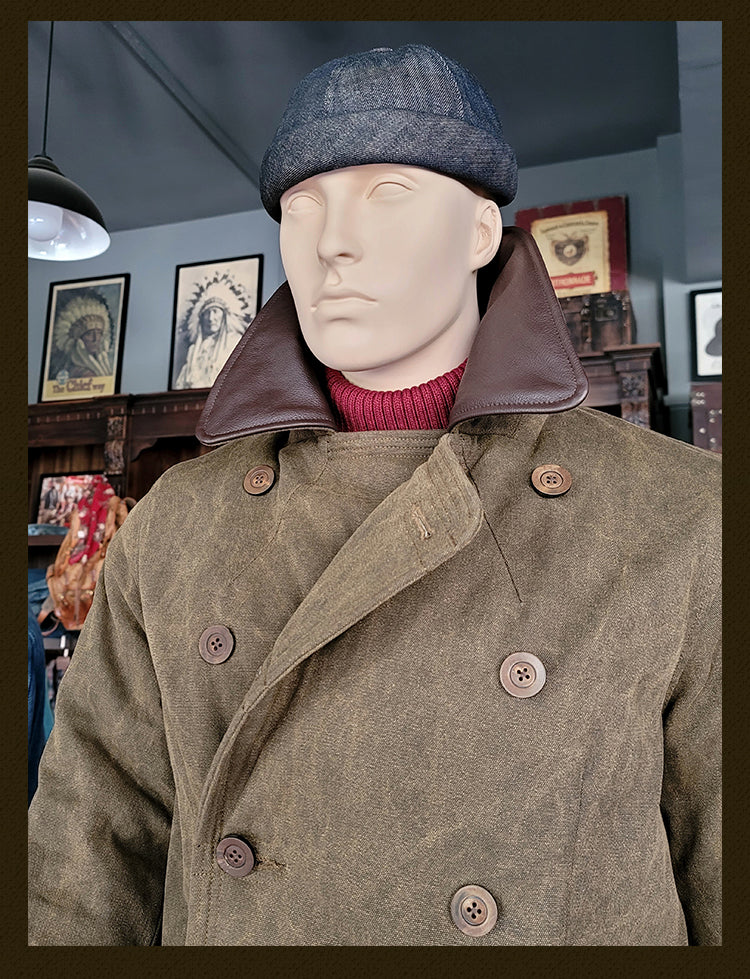 Barbour pea coat clearance mens