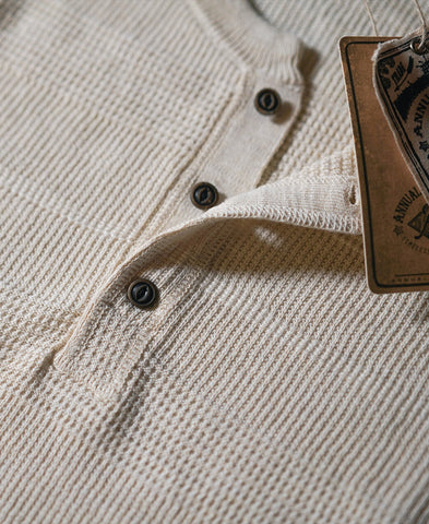 Long Sleeves Jacquard Henley Shirt 9